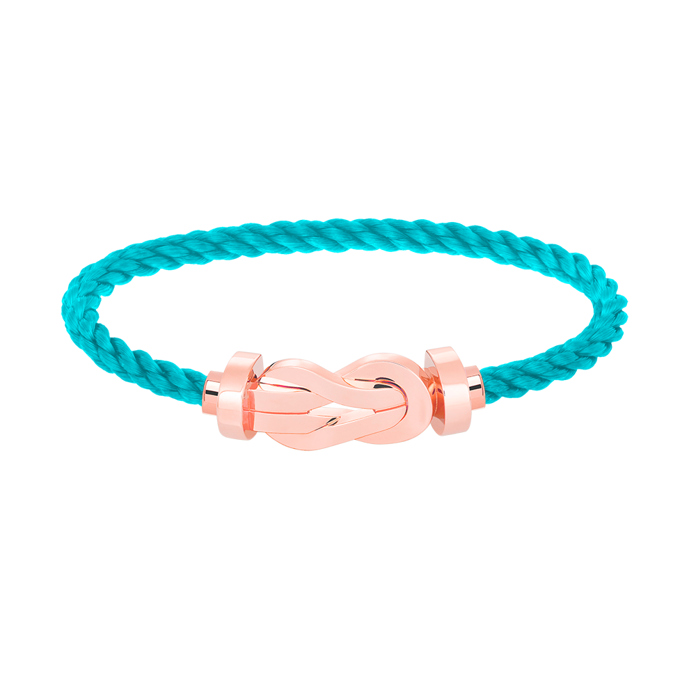 [⭐Shinejoy]CHANCE LARGE 8 FIGURE BUCKLE NO DIAMOND BRACELET ROSE GOLD