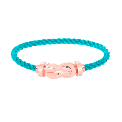 [⭐Shinejoy]CHANCE LARGE 8 FIGURE BUCKLE NO DIAMOND BRACELET ROSE GOLD