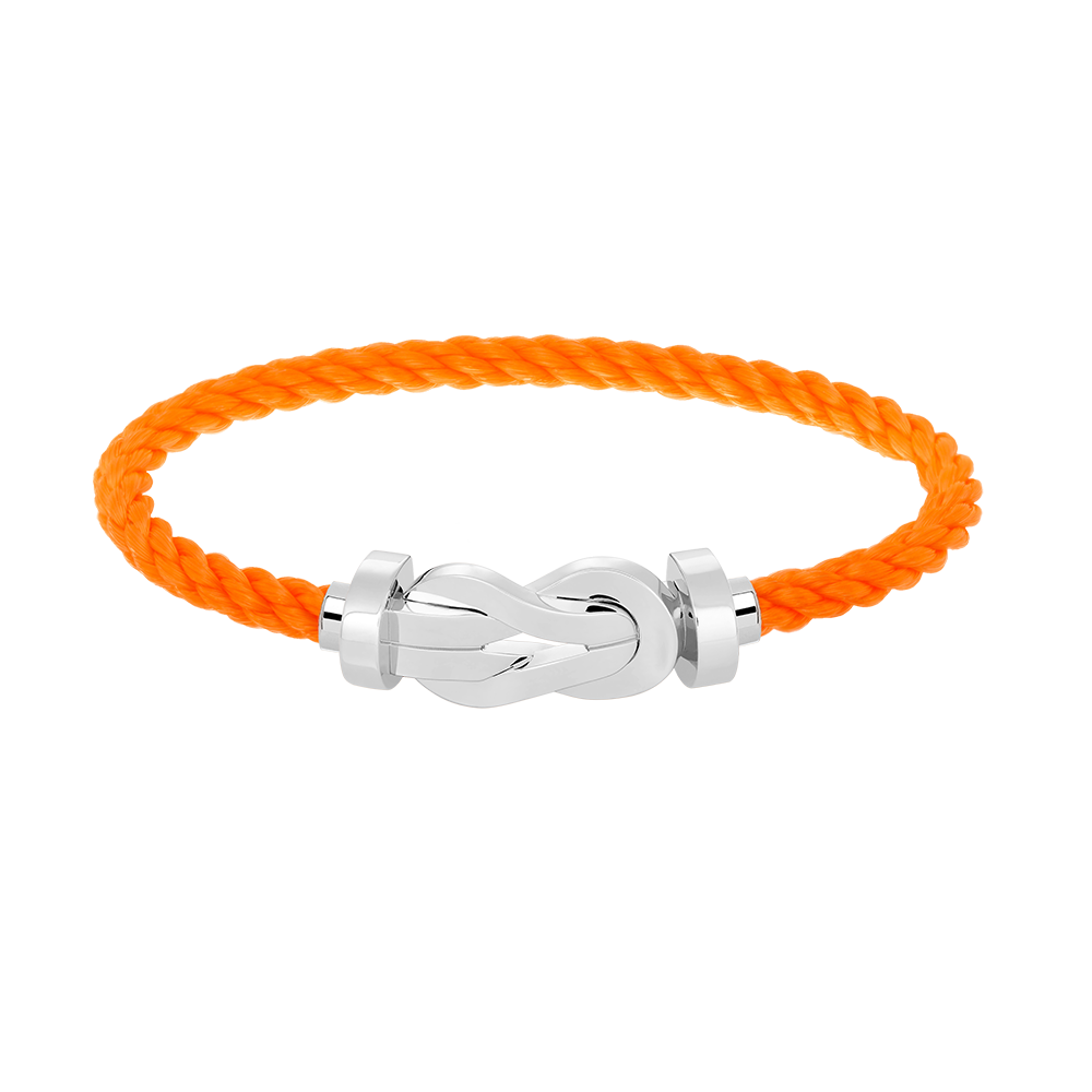 [⭐Shinejoy]CHANCE LARGE 8 FIGURE BUCKLE NO DIAMOND BRACELET SILVER