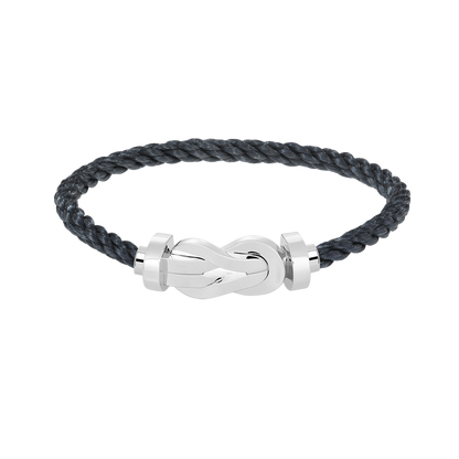 [⭐Shinejoy]CHANCE LARGE 8 FIGURE BUCKLE NO DIAMOND BRACELET SILVER