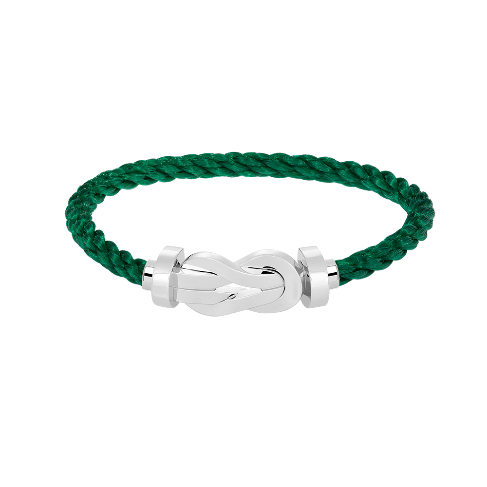 [⭐Shinejoy]CHANCE LARGE 8 FIGURE BUCKLE NO DIAMOND BRACELET SILVER