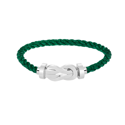 [⭐Shinejoy]CHANCE LARGE 8 FIGURE BUCKLE NO DIAMOND BRACELET SILVER
