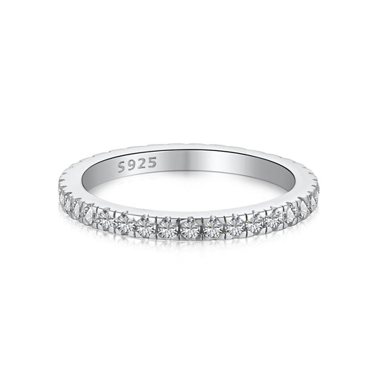 [Shinejoy Jewelry]Delicate Sparkling Round Cut Daily Ring
