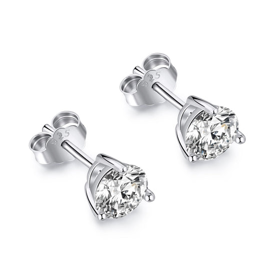 [Shinejoy Jewelry]Dainty Round Shape Earrings