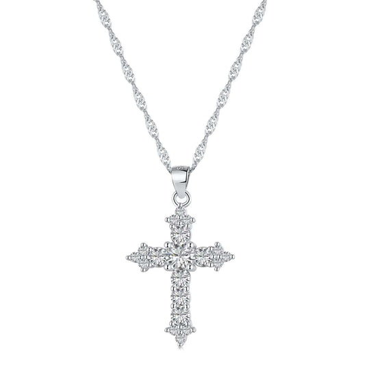 [Shinejoy Jewelry]Delicate Cross Shape Necklace