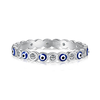 [Shinejoy Jewelry]Sparkling Vibrant Round Shape Daily Ring