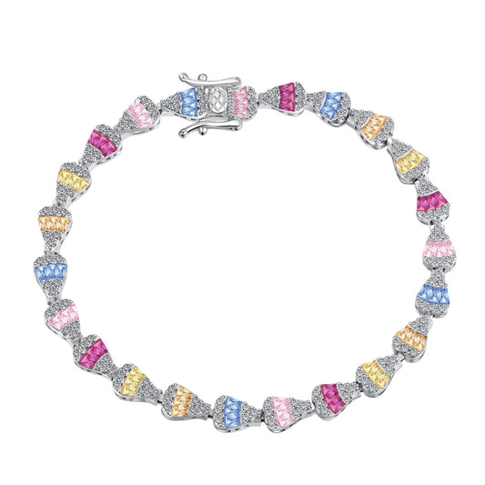 [Shinejoy Jewelry]Radiant Water Drop Shape Daily Bracelet