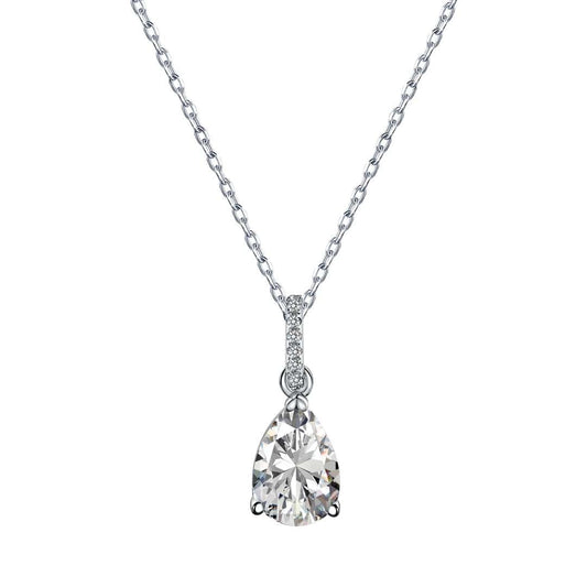 [Shinejoy Jewelry]Delicate Water Drop Shape Fashion Necklace