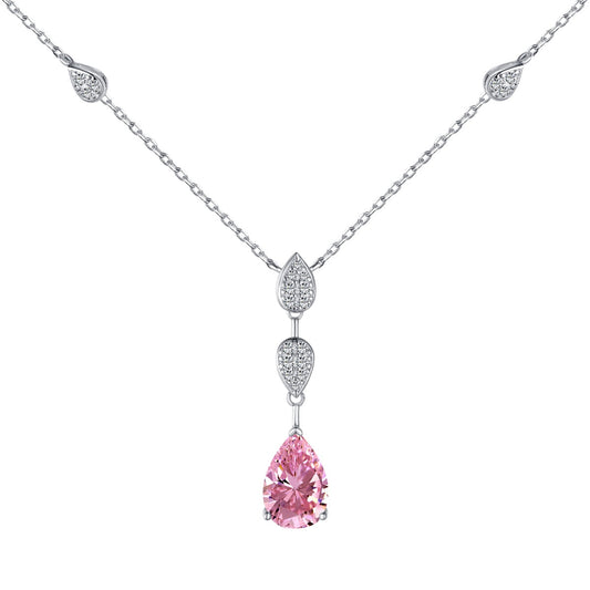 [Shinejoy Jewelry]Dazzling Pear Cut Necklace