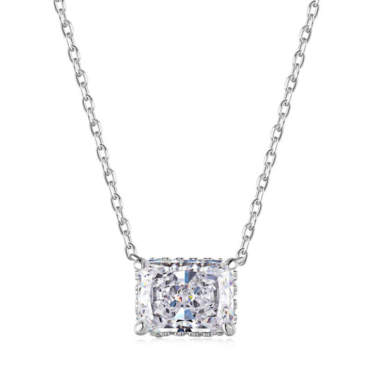 [Shinejoy Jewelry]Luxurious Square Shape Colorful Necalack