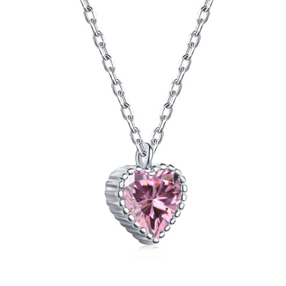 [Shinejoy Jewelry]Ornate Heart Shape Necklace