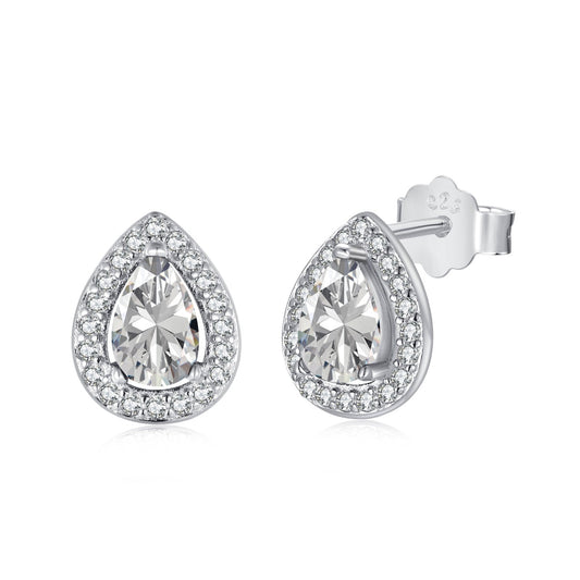[Shinejoy Jewelry]Luxurious Water Drop Shape Earrings