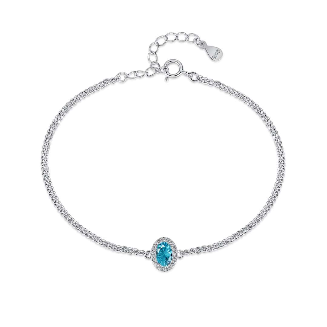 [Shinejoy Jewelry]Exquisite Oval Shape Bracelet
