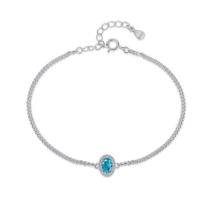 [Shinejoy Jewelry]Exquisite Oval Shape Bracelet