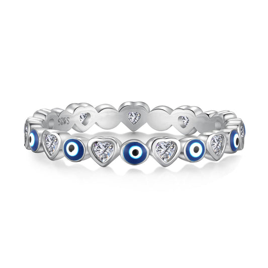 [Shinejoy Jewelry]Radiant Colorful Round Shape Daily Ring