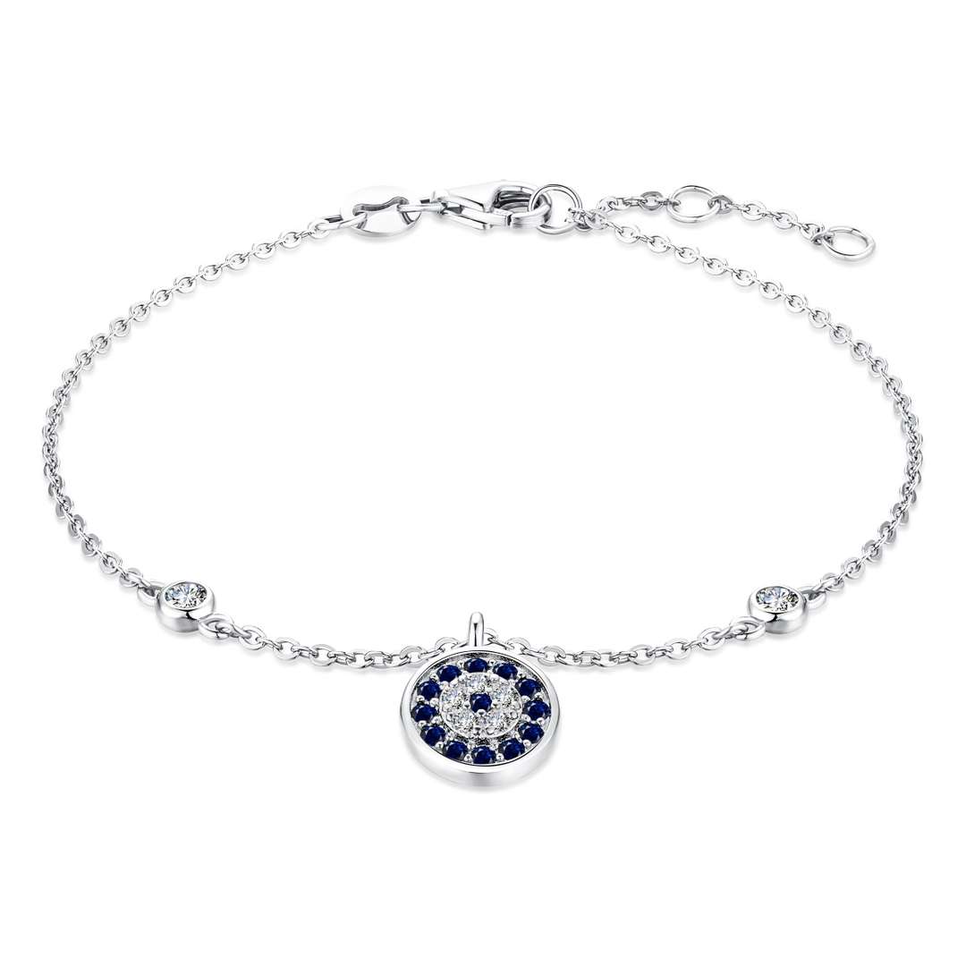 [Shinejoy Jewelry]Devil's Eye Round Shape Bracelet