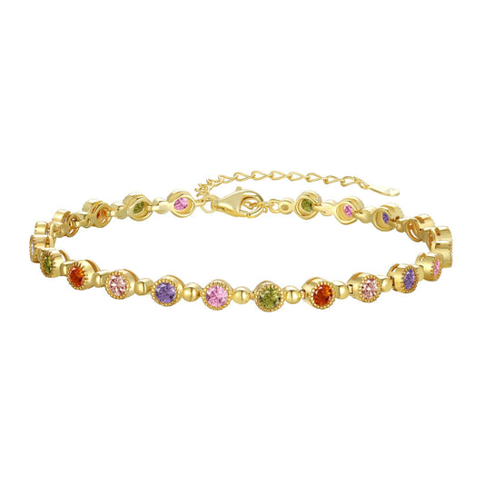 [Shinejoy Jewelry]Sparkling Exquisite Round Cut Party Bracelet