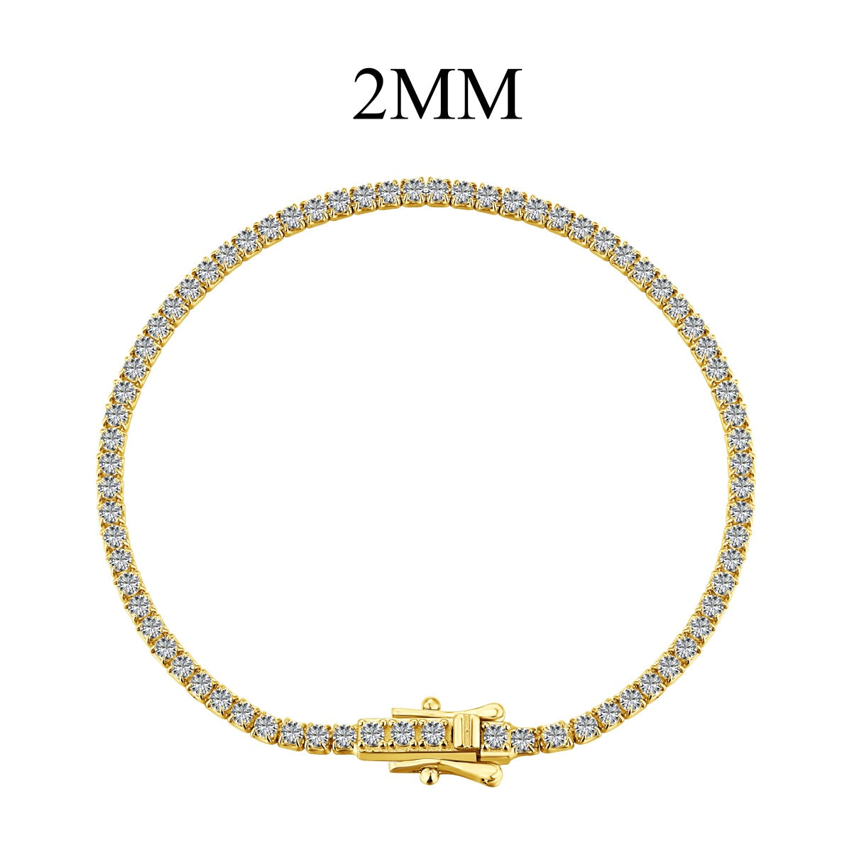 [Shinejoy Jewelry]Radiant Colorful Round Cut Party Bracelet