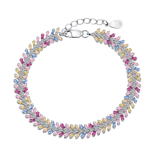 [Shinejoy Jewelry]Dainty Radiant Emerald Cut Daily Bracelet