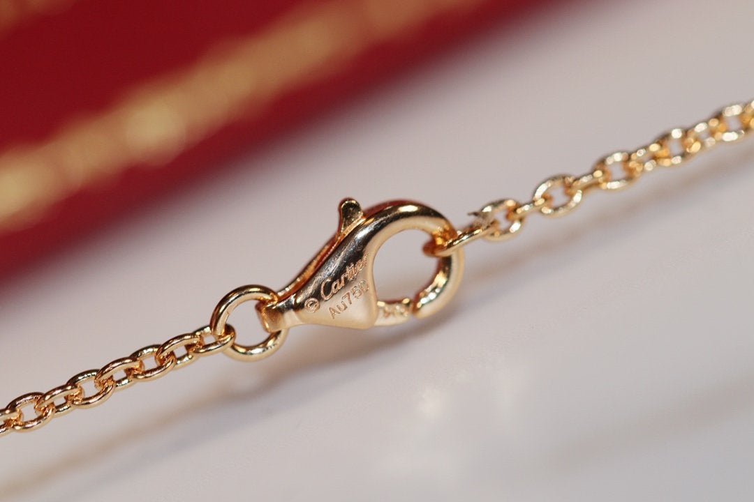[⭐Shinejoy]LOVE NECKLACE PINK GOLD AND SILVER