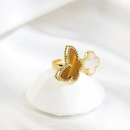 [⭐Shinejoy]LUCKY BETWEEN THE FINGER RING