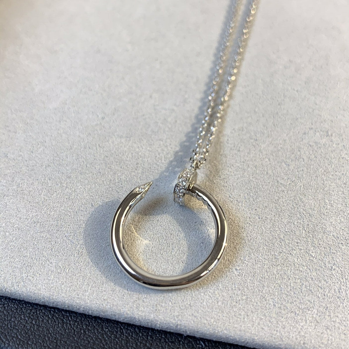 [⭐Shinejoy]JUSTE NECKLACE SILVER