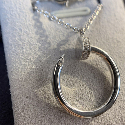 [⭐Shinejoy]JUSTE NECKLACE SILVER