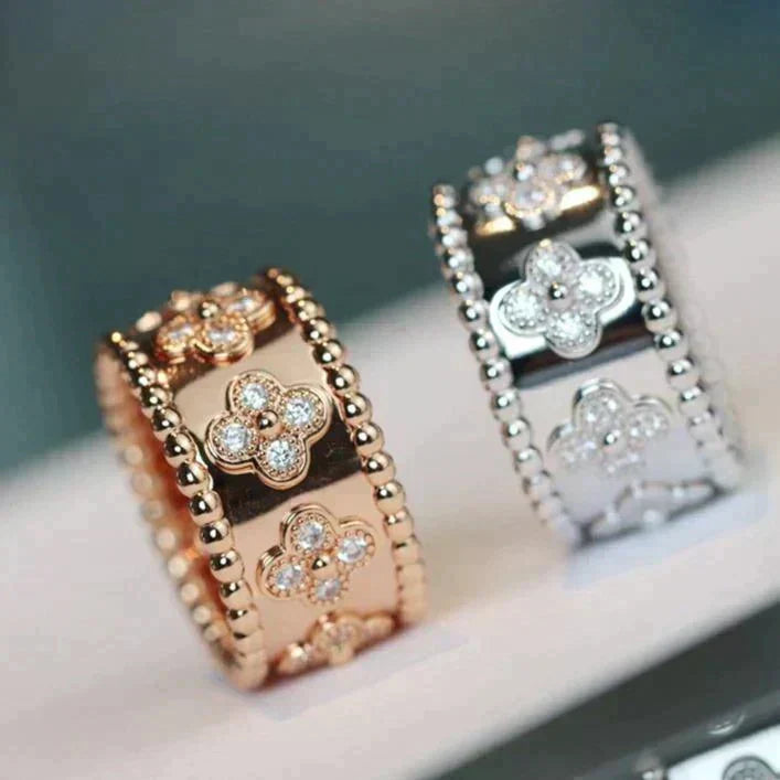 [⭐Shinejoy]CLOVER KALEIDOSCOPE RING 10MM