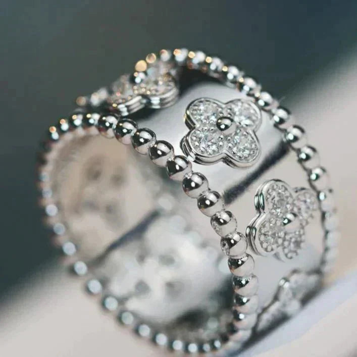 [⭐Shinejoy]CLOVER KALEIDOSCOPE RING 10MM