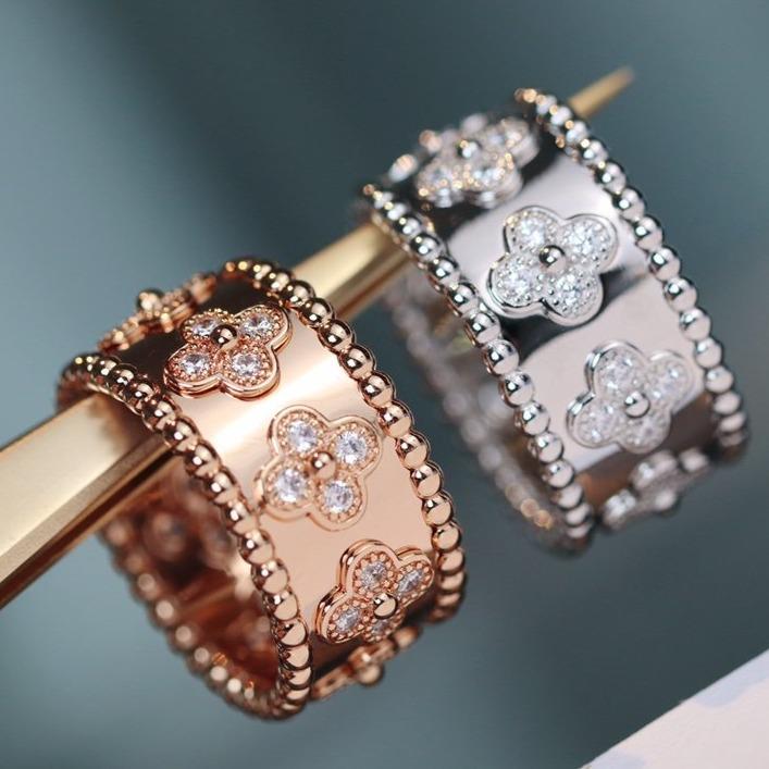 [⭐Shinejoy]CLOVER KALEIDOSCOPE RING 10MM