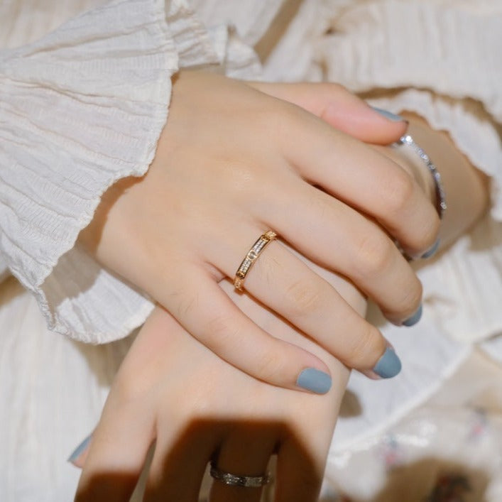 [⭐Shinejoy]LOVE RING 2.65MM DIAMOND