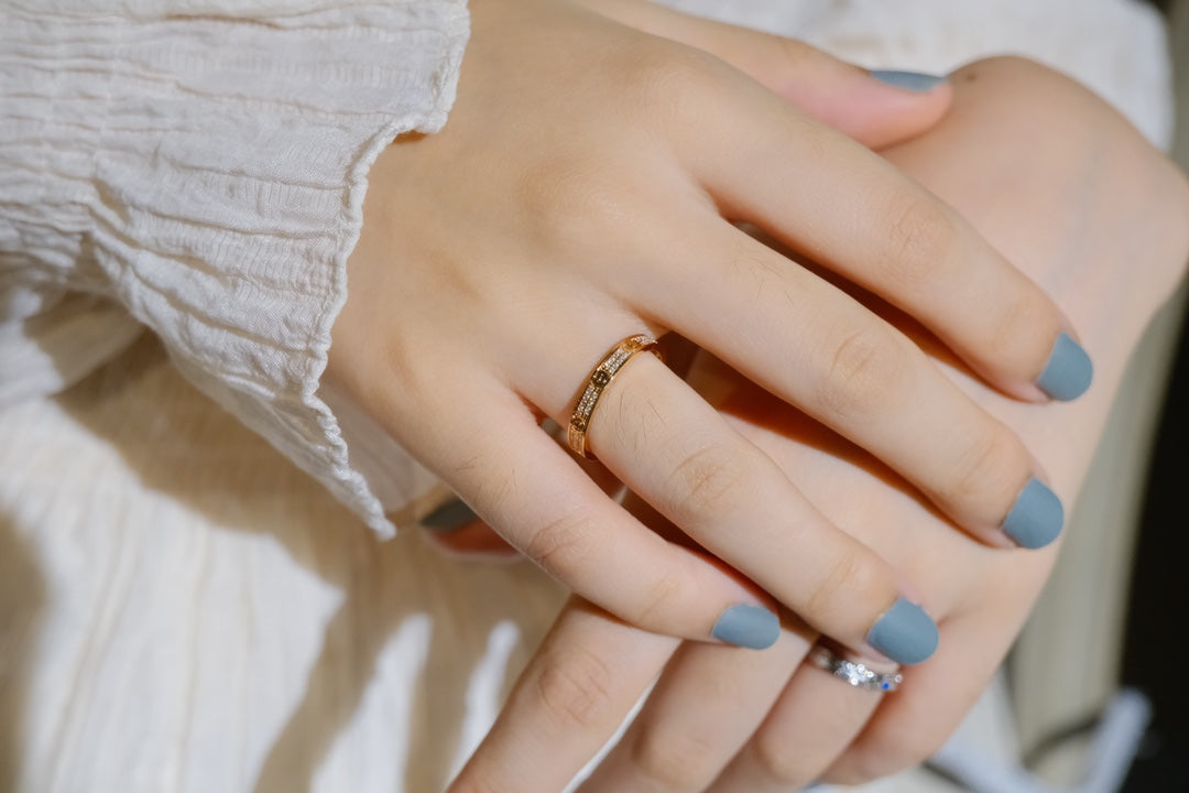 [⭐Shinejoy]LOVE RING 2.65MM DIAMOND
