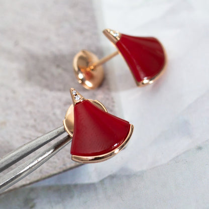[⭐Shinejoy]DIVAS DREAM EARRINGS PINK GOLD
