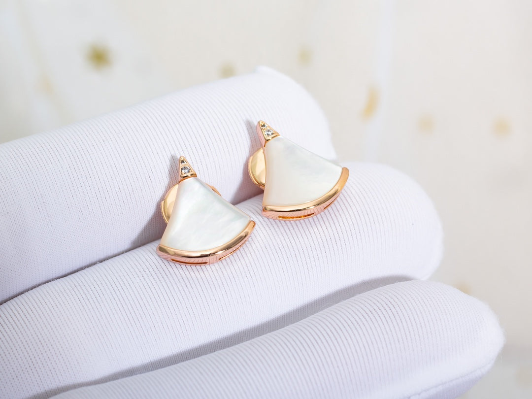 [⭐Shinejoy]DIVAS DREAM EARRINGS PINK GOLD