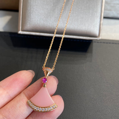 [⭐Shinejoy]DREAM NECKLACE PINK OPAL