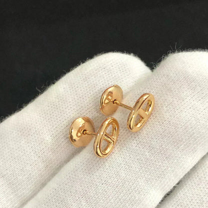 [⭐Shinejoy]CHAINE SMALL EARRINGS GOLD AND SILVER