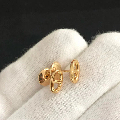 [⭐Shinejoy]CHAINE SMALL EARRINGS GOLD AND SILVER