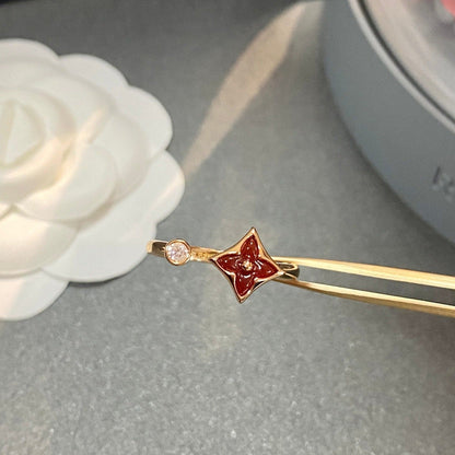 [⭐Shinejoy]STAR 1 DIAMOND OPEN RING