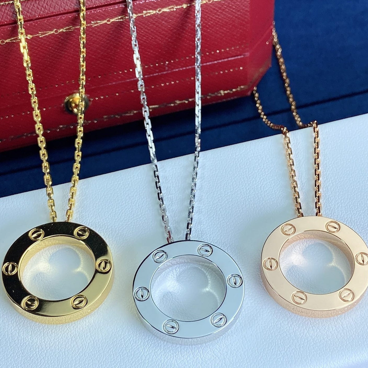 [⭐Shinejoy]LOVE NECKLACE 16MM