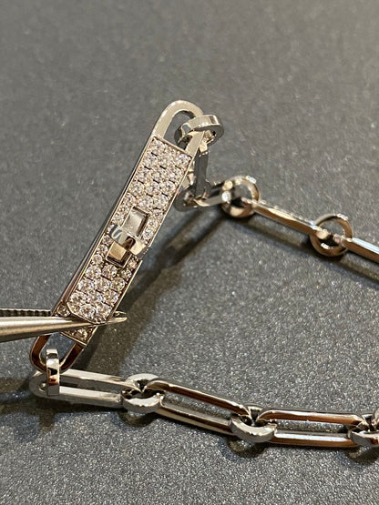 [⭐Shinejoy]CHAINE BRACELET SMALL MODEL DIAMOND