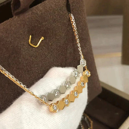 [⭐Shinejoy]BEE LOVE NECKLACE DIAMOND