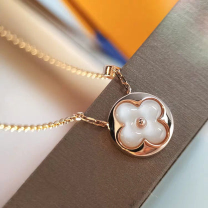 [⭐Shinejoy]SUN MOP GOLD 1 DIAMOND NECKLACE
