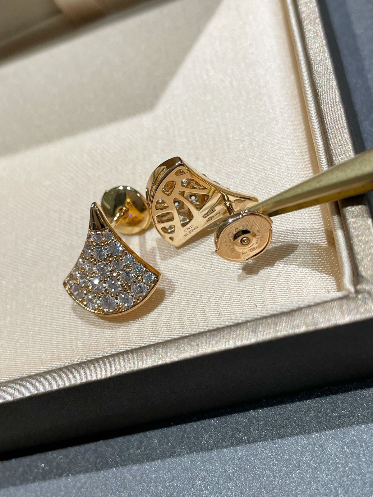 [⭐Shinejoy]DREAM STUD EARRINGS DIAMOND