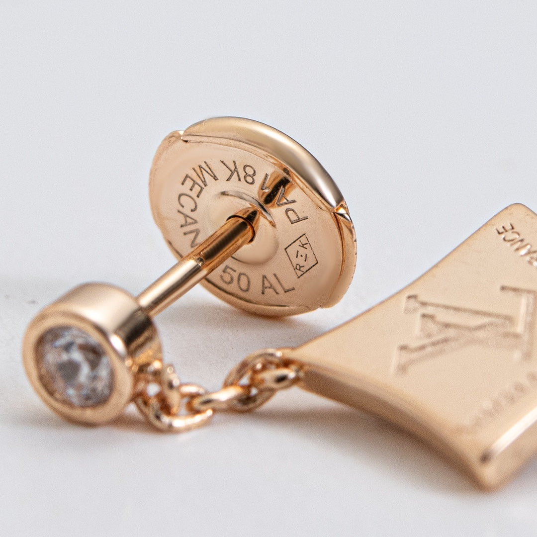 [⭐Shinejoy]STAR DIAMONDS EARRINGS GOLD