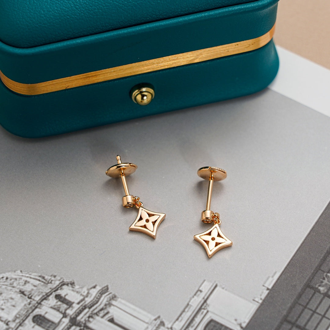 [⭐Shinejoy]STAR EARRINGS GOLD