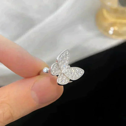 [⭐Shinejoy]BUTTERFLY DIAMOND RING