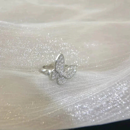 [⭐Shinejoy]BUTTERFLY DIAMOND RING