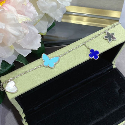 [⭐Shinejoy]LUCKY SPRING SILVER BRACELET 4 MOTIF