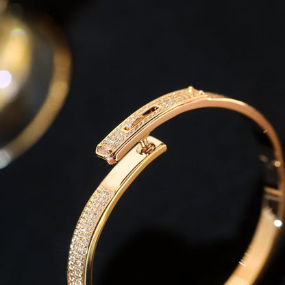 [⭐Shinejoy]KELLY BRACELET DIAMOND PAVED