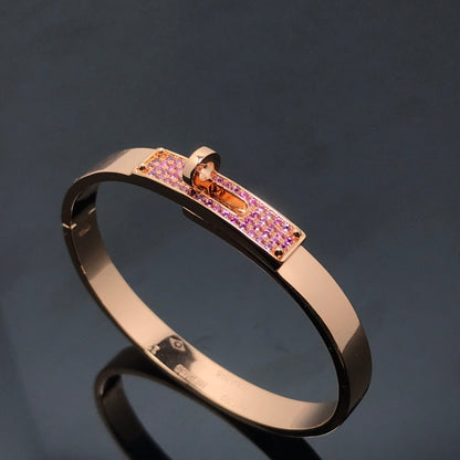 [⭐Shinejoy]KELLY BRACELET PINK DIAMOND